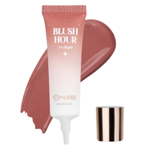 MARS Liquid Blush Hour (12 ml) (05-DUSK) | Dewy-Matte Finish | Highly Pigmented | Lightweight & Long-Lasting Formula | Effortless Application